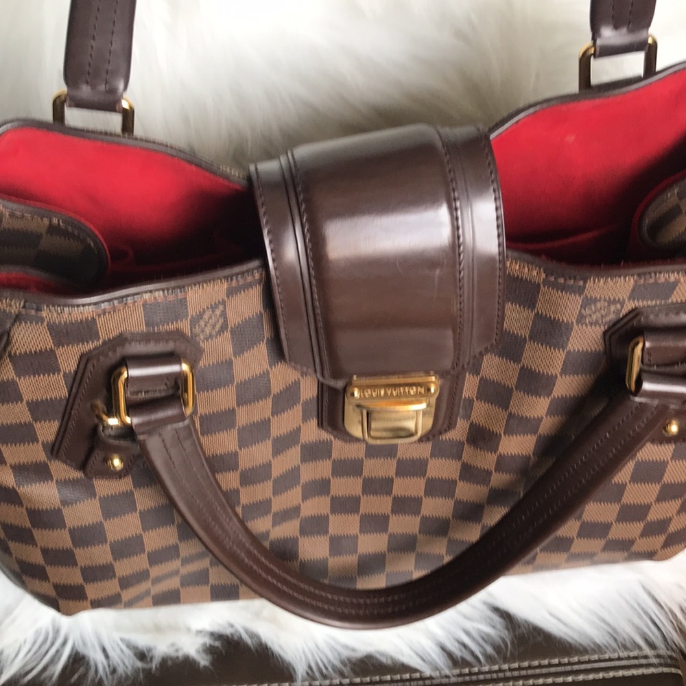 Luxury Alert! Louis Vuitton Damier Ebene Griet GM - Collectors Item - Picture 11 of 16
